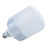 Lámpara Foco Led Alta Potencia Galponera 50w 220v Rosca E27 Luz Blanco Cálido