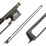 Violín Low Frog Stick Ebony Aaa Golden Bow