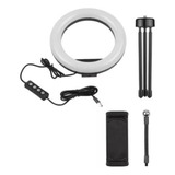 Suporte Celular De Mesa Luminária Ring Light Led Selfie.