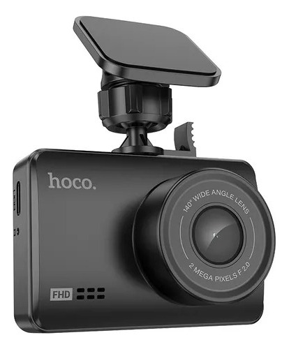 Cámara Auto Dashcam Con Pantalla Full Hd 1080p Wifi Hoco Dv2