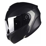 Casco Rebatible Moto Axxis Storm Solid Doble Visor Plan Fas