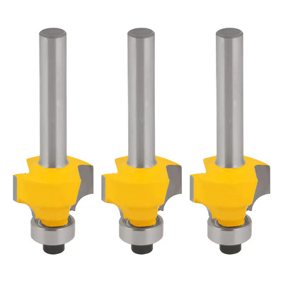 Ee Kit 3 Fresas Quebra Canto 18mm C/ Rolamento Vonder P/