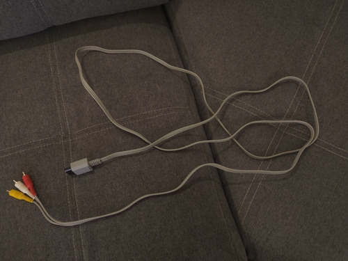 Cable Rca Audio Y Video Original De Consola Nintendo Wii