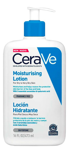 Cerave Loción Hidratante Piel Normal A Seca Sensible 473ml