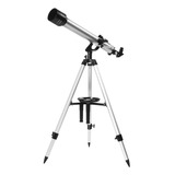 Telescopio Refractor Astronomico 525x F700x60 Con Tripode