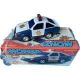 Brinquedo Carro Policia Chip's Monza Super Turbo Glasslite
