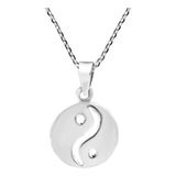 Aeravida The Yin Yang Achieving Balance - Collar Con Colgant