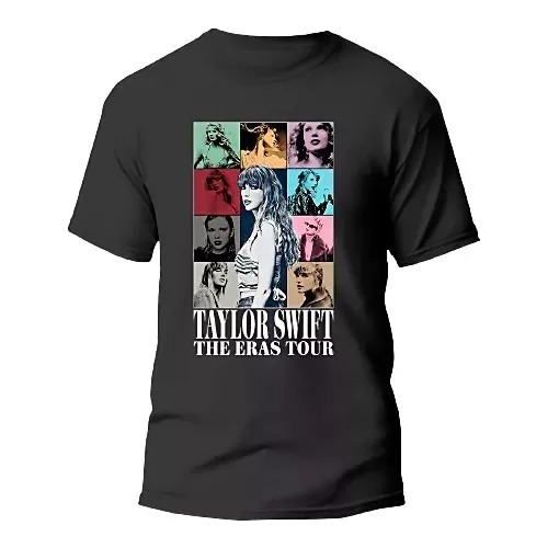 Camisa Camiseta Algodão Taylor Swift The Eras Tour Midnight