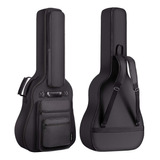 Cahaya Pulgadas Multi-bolsillos Bolsa Para Guitarra Acústica