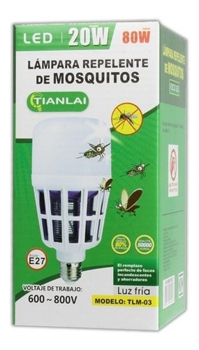 Foco Repelente De Mosquitos Foco Led 20w/80w