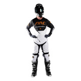 Equipo Conjunto Fire Golden Mx Motocross Enduro Atv Rider ®