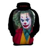 Blusa Frio Moletom Casaco Arlequina Coringa Palhaço Filme 33