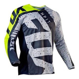 Jersey Fox Hpit -gray Motocross Mtb Enduro Atv Rzr