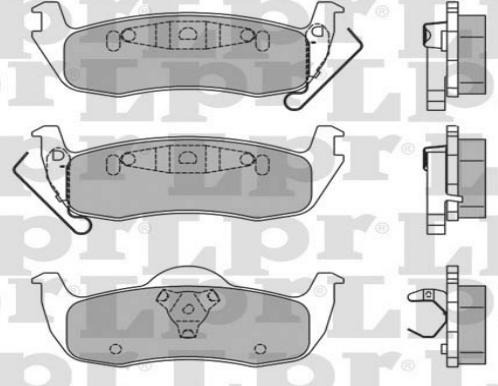 Pastillas De Freno Jeep Grand Cherokee 2006/2010 Del. + Tras Foto 2