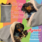 Cucha/bolsa De Dormir Canina