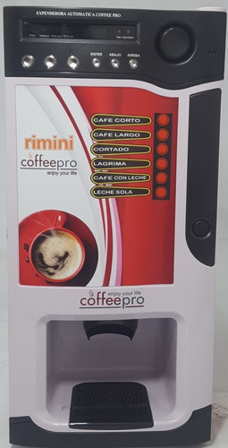 Cafetera Vending Coffee Pro Slim 6 Bebidas Aut.  Expendedora