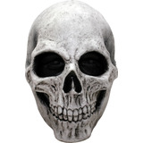 Máscara White Skull 26156 Halloween Color Blanco