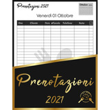 Libro: Prenotazioni 2021: Agenda Prenotazioni Ristorante 202