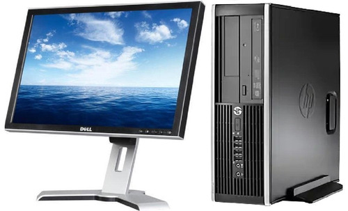 Pc Completa Hp/dell Dual Core 4gb Wiffi  500gb Lcd 17excele