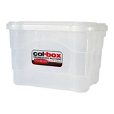 Caja Col Living Box Grande Art. 9304 Colombraro Color Transparente Liso
