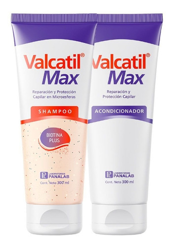 Valcatil Max Shampoo + Acondicionador Anti-caída X 300ml
