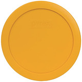 Tapa De Pyrex Amarilla Para Recipientes De 6/7 Tazas.