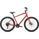 Bicicleta Para Ciudad Specialized Roll 3.0 Color Redwood/smoke/black Reflective Tamaño Del Cuadro S