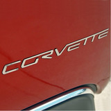 Literas  Corvette  Para Parte Trasera Con Acabado De Acero I