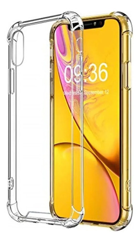 Funda Antigolpes Transparente Para Samsung + Vidrio