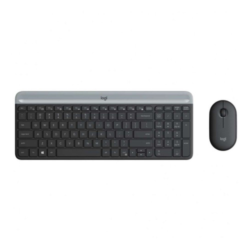 Combo Teclado E Mouse Sem Fio Logitech Mk470