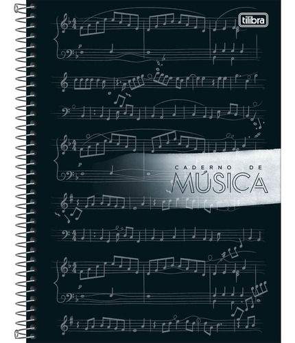 Caderno De Música Para Partituras - Tilibra