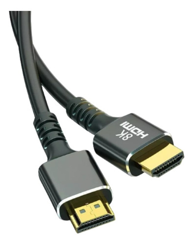 Cabo Hdmi 2m 8k 60hz Ultra Hd Gold 2.1 E 4k 120hz E 2k 240hz