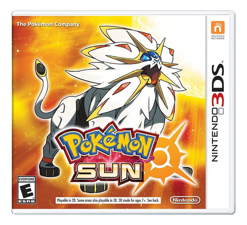 Juego Pokemon Sun Nintendo 3ds