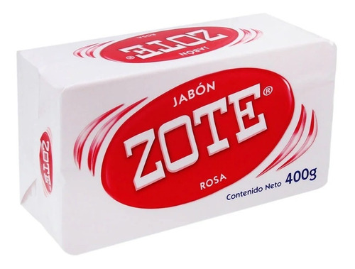 Caja Jabón De Lavandería Zote Rosa Con 60 Piezas De 100 Grs. 