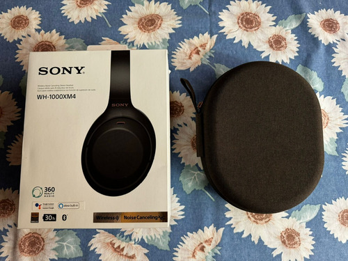 Auriculares Negros Sony Wh-1000xm4