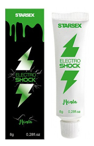 Gel Excitante Electro Shock Menta 8gr Acelerador Orgasmo