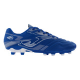 Zapato Futbol Hombre 2304fg Joma Tacos Tachones Azul