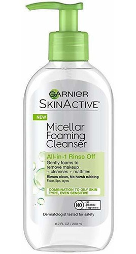 Garnier Skinactive Micelar Espuma Facial Wash, Para La Piel 