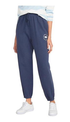 Pantalón Mujer Old Navy De Buzo Azul