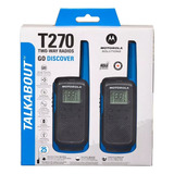 Par Radios De Comunicacion Motorola T270 Walkie Talkies