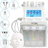 Equipo Facial 7 En 1 Con Radiofrecuencia, Hidrodermoabrasión, Pelling Diamante, Máscara Led, Bio Ultrasonido