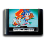 Cartucho De Megadrive Novo Sonic-2