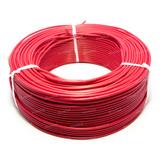 Cable Unipolar Tipo Tester Rojo Flexible X Rollo 100mts
