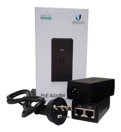 Kit 2 Adaptador Poe Ubiquiti Nanoloco Pico Bullet Poe-24v