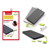 Carregador Portátil Kapbom Power Bank 10000mah 3 Saídas