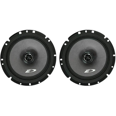 Nuevas Bocinas Alpine 6.5 Altavoces Coaxiales 2 Vías Color Negro | Meses sin interés