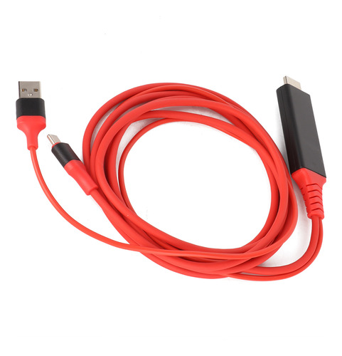 Cable Adaptador De Interfaz Multimedia De Tipo C A Alta Defi