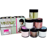 Colección Acrílicos Uñas Vintage Fantasy Nails 6 Pzs