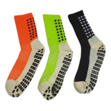 Kit 2 Pares Meia Antiderrapante Esportivo Pro Socks