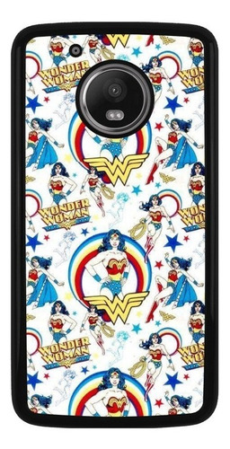 Funda Protector Para Motorola Moto Wonder Woman Dc 02